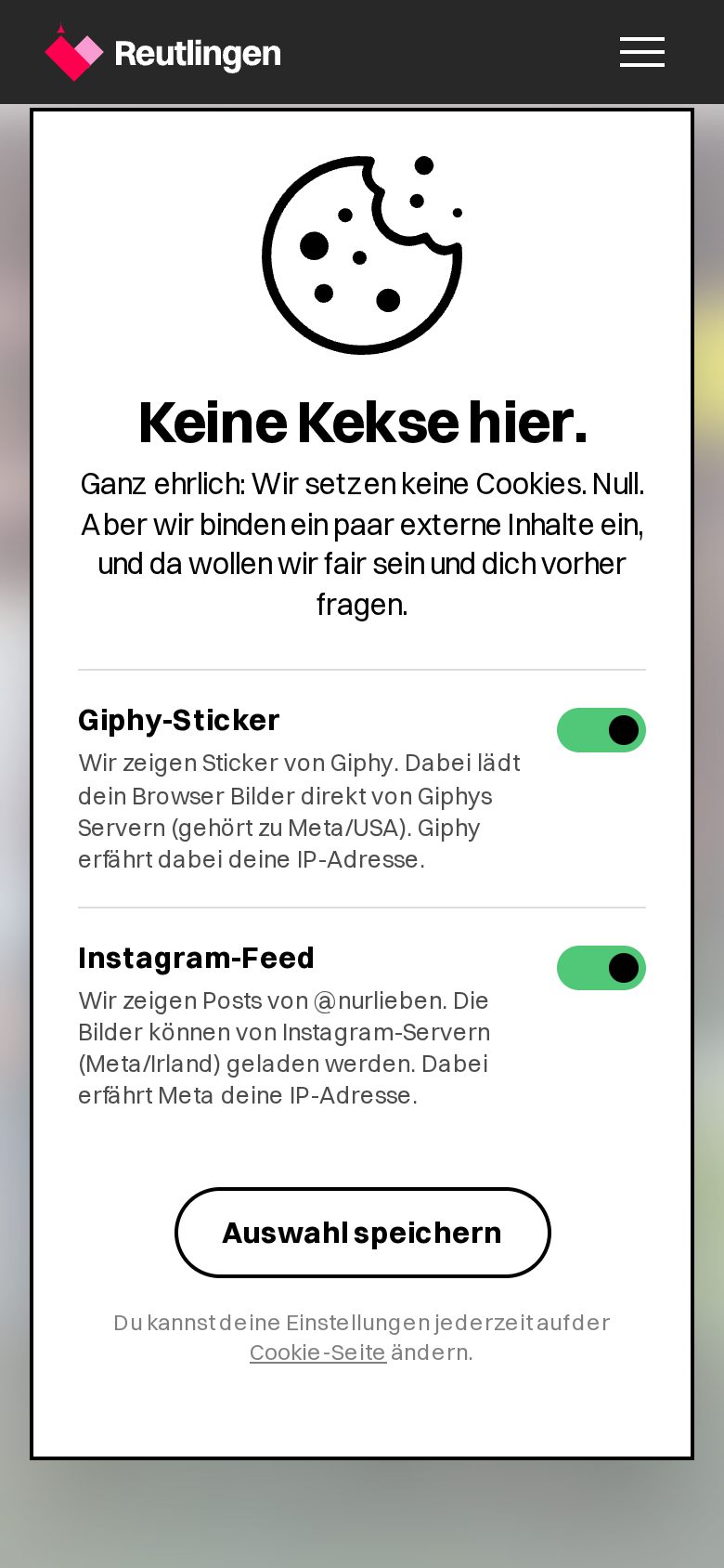 nurlieben.de am Handy