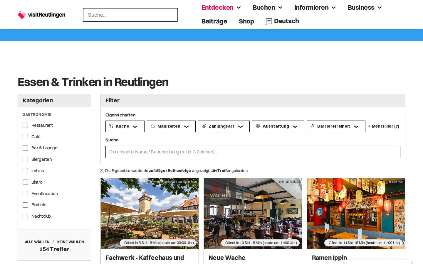 Startseite von StaRTpunkt